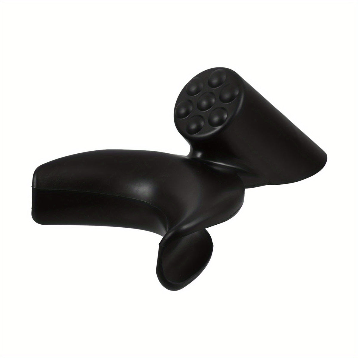 Black Shampoo Neck Rest Cushion – Comfortable PVC Hair Washing Pillow with Ergonomic Support, Ideal for Salons and Home Haircare Stations