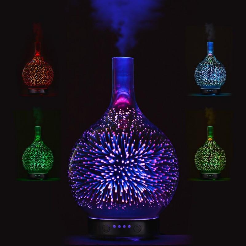Ultrasonic Aromatherapy Oil Diffuser & Humidifer - 3D Diffuser for Enhanced and Improved Aromatherapy