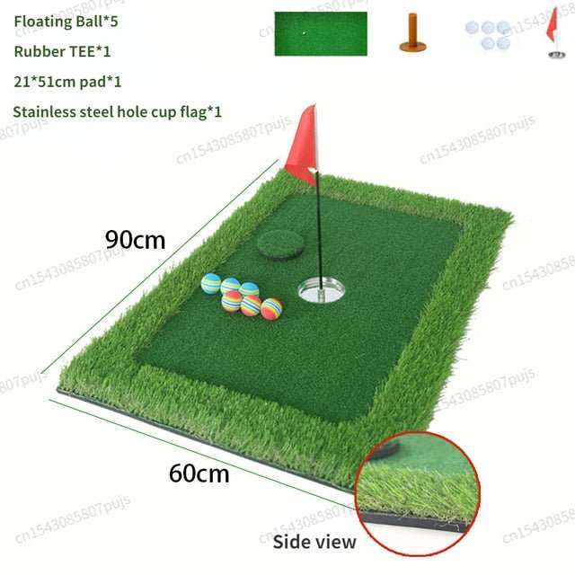 Floating Putting Green Mats - Practice Golf Floating Green Mat