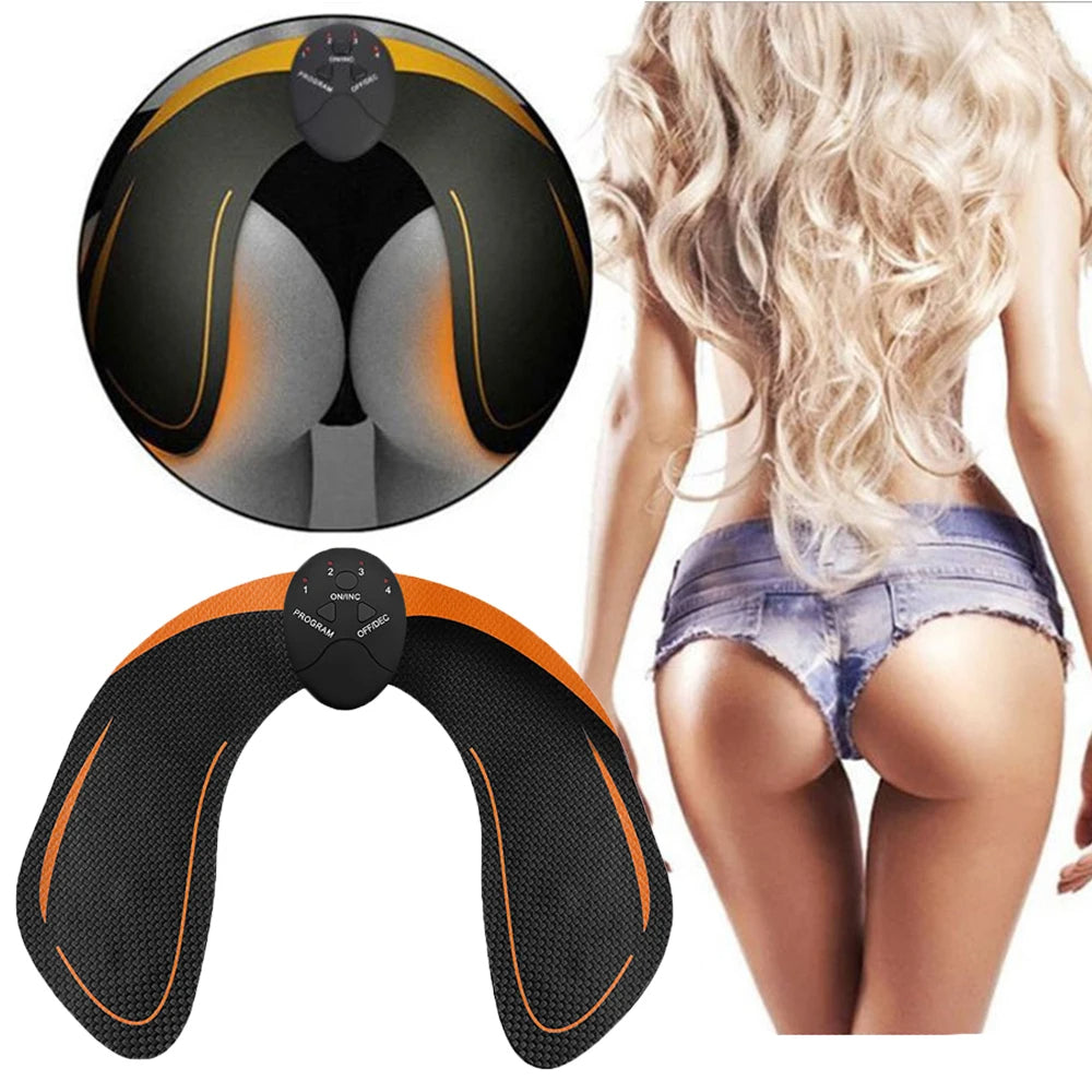 Smart EMS Hip & Abs Trainer - Wireless Electric Stimulator for Muscle Building, Body Shaping & Slimming Fitness Goals