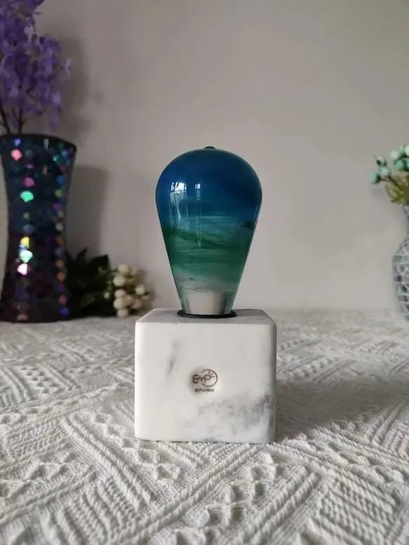 Handmade Resin Wood Table Night Light – Stunning Bedroom & Living Room Décor, Perfect for Gaming & Atmosphere Lighting