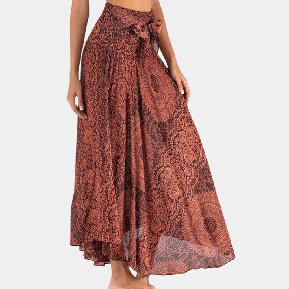 Bohemian Maxi Skirt For Women