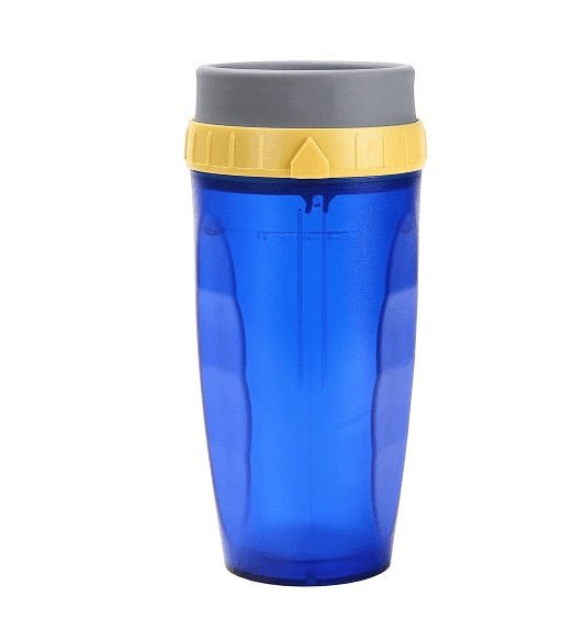 No Cover Twist Cup - Leak Proof and Insulated Revolutionary Twist Plastic Travel Mug, Lidless