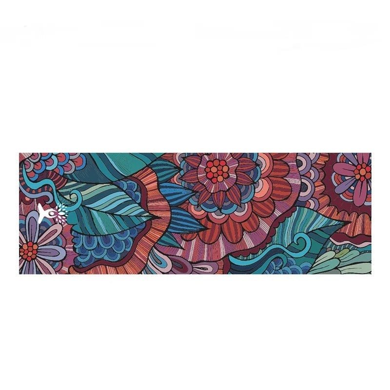 Non-Slip Portable Yoga Pilates Pad - Yoga Mat Towel Cover Ideal for Hot Yoga, Pilates