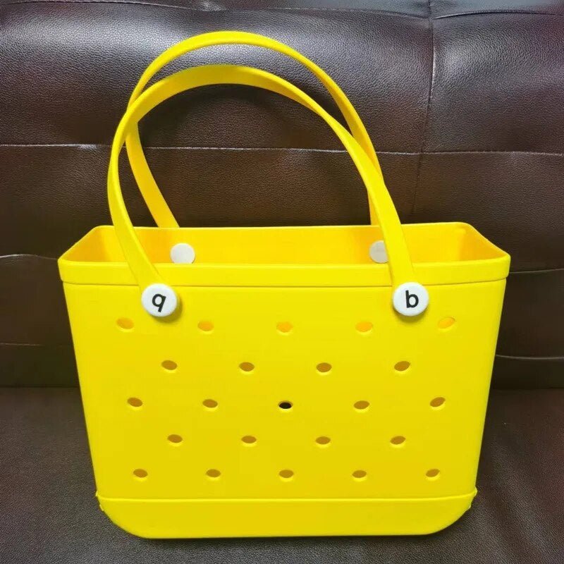 Oversize Waterproof Eva Tote Bag - Washable Tote Bag For Beach, Sports, Market
