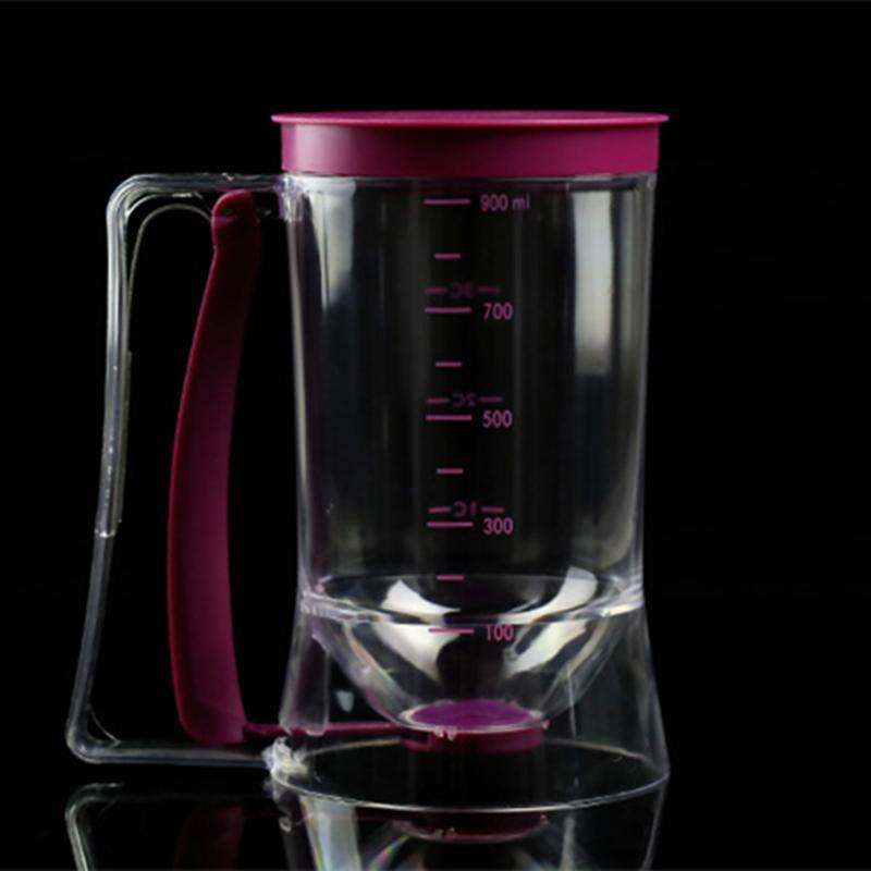 Pancake Batter Dispenser - 900ML Dispenser Perfect for Pancakes, Cupcake, Waffle, Muffin Mix, Crepe & Cake