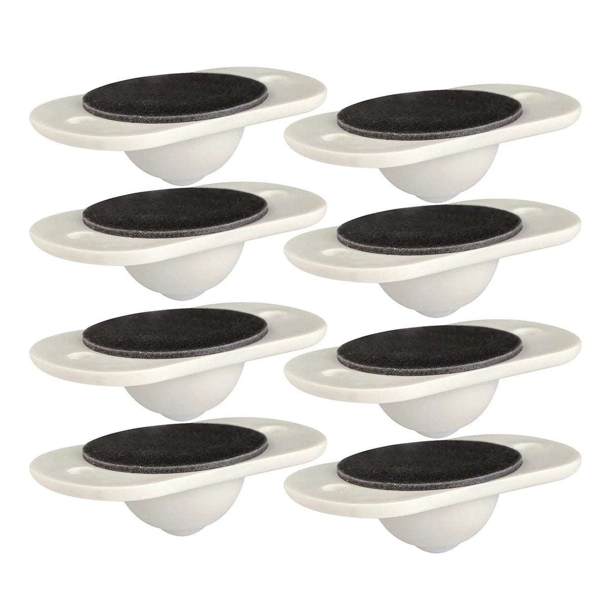 Paste Type Universal Pulley - 360° Rotation Universal Wheel, Sticky Pulley for Trash Can, Storage Box, Small Furniture