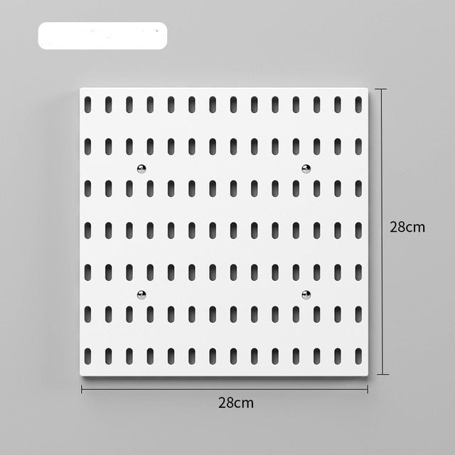 Customizable Peg Board - Wall Rack Organizer