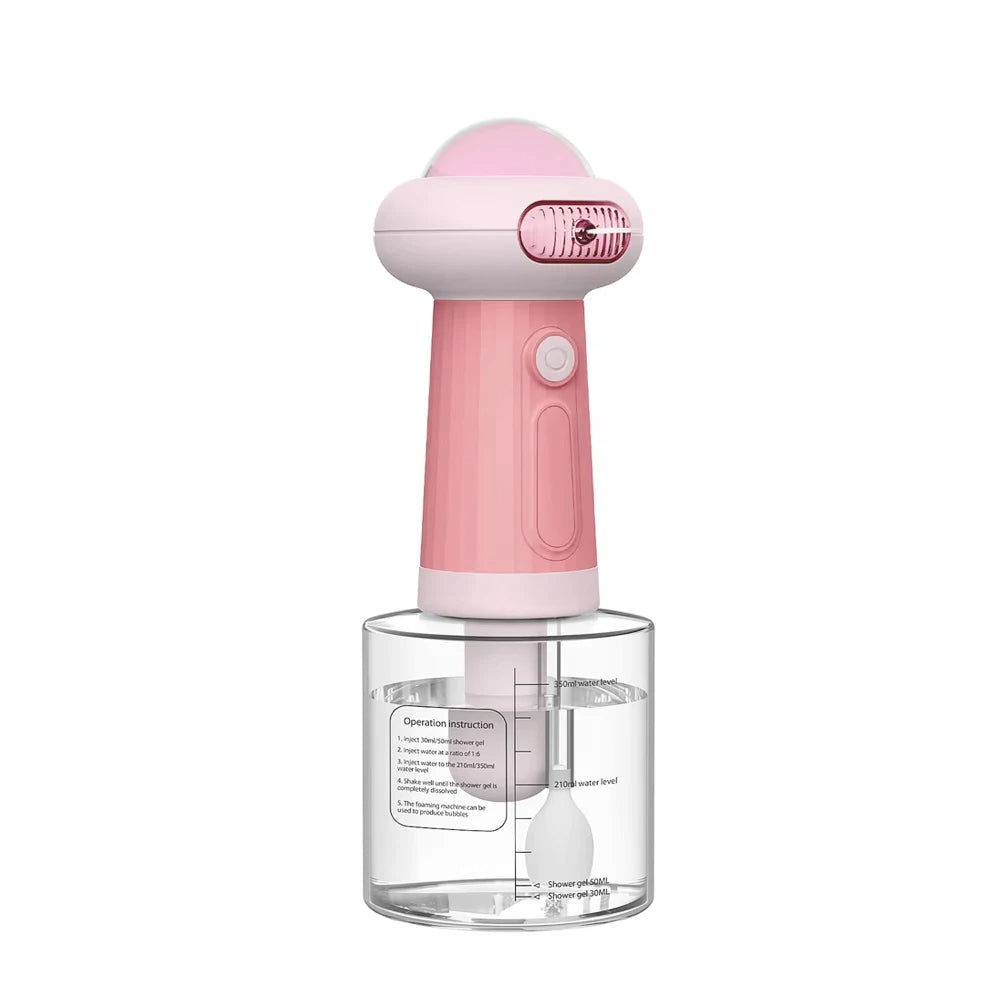 Automatic Dog Shampoo Sprayer – Rechargeable Pet Bath Mixing Bottle, IPX7 Waterproof Grooming Supplies for Dogs, Cats, Puppies, and Gentle Shampooing for Children’s Safety