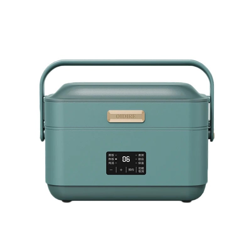Portable Plug-in Heating Insulated Electric Lunch Box - Multifunctional Plug-in Self Heating Lunch Box