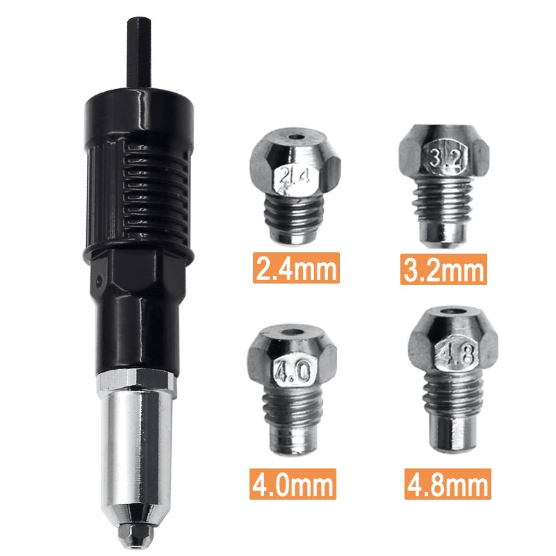 Professional Rivet Gun Adapter Kit