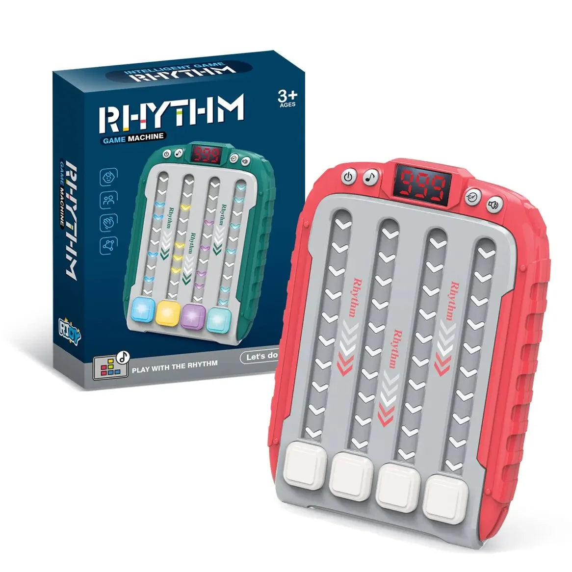Fast Press Rhythm Game Machine – Quick Push Puzzle Console for Sensory Fun