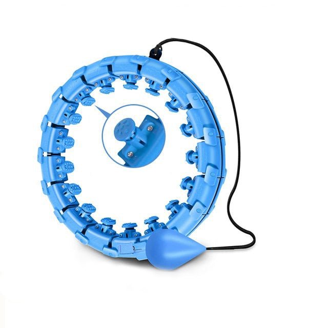 Smart Hoop Weighted Fit for Adults Weight Loss - 2 in 1 Fitness Massage