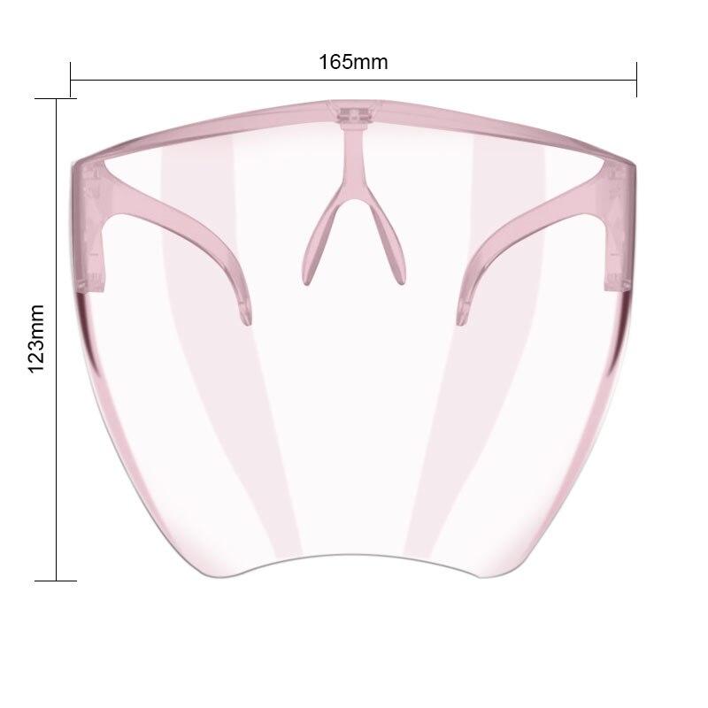 Face Shield - Transparent Glass Cover