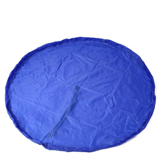 Toy Storage Bag - Portable Children Toy Cushion Storage Bag and Play Mats, Kids Canvas Bag