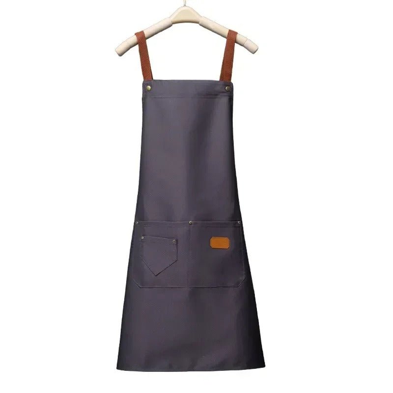 Unisex Fashion Kitchen Chef Work Apron - Ideal for for Grill Restaurant, Bar Shop, Cafes, Beauty Nails, and Studios Uniform