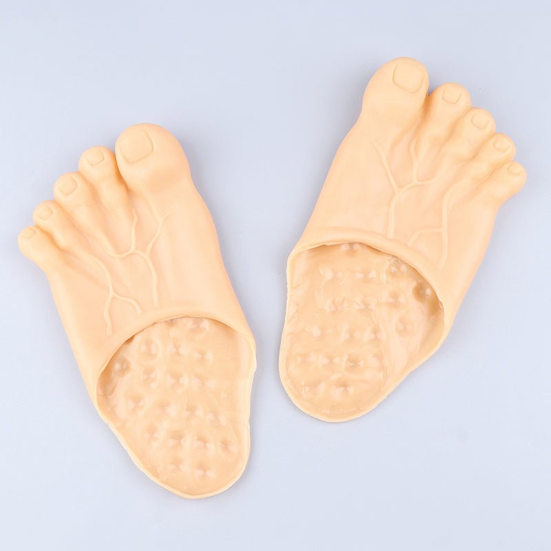 Wild Five-Toe Slippers – Hilarious Unisex Foot Shoes for Beach, Cosplay & Halloween Laughs!