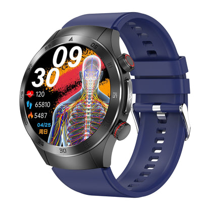 Laser Therapy Smart Watch ECG Blood Glucose Blood Oxygen Uric Acid Lipid Monitoring