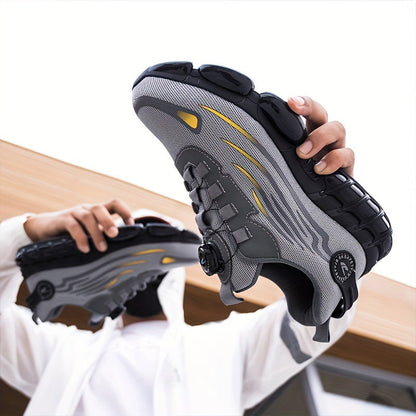 Men’s Steel Toe Safety Work Shoes – Breathable Non-Slip Sneakers with Puncture Protection for Outdoor & Casual Wear