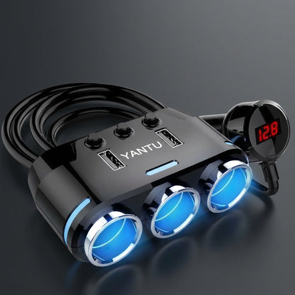 Car Splitter Cigarette Lighter Socket