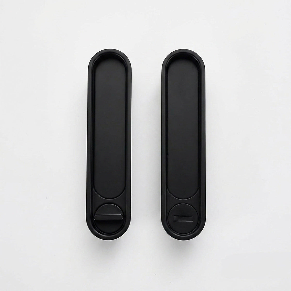 Invisible Entry Hook Pocket Door Lock –  With Interior Lock Fittings, Modern Sliding Hardware for Doors, Rooms, or Minimalist Spaces