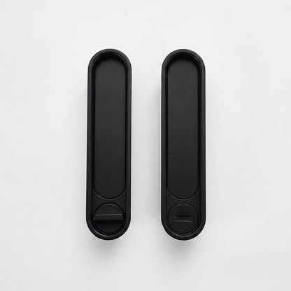 Invisible Entry Hook Pocket Door Lock –  With Interior Lock Fittings, Modern Sliding Hardware for Doors, Rooms, or Minimalist Spaces