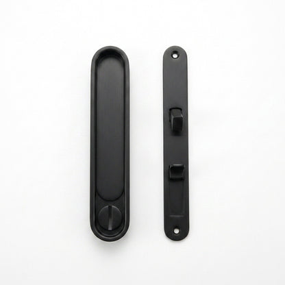 Latest Pocket Door Sliding Lock – Invisible Interior Hardware with Smooth Entry Hook, Durable Fittings for Bathroom Privacy and Modern Home Styling