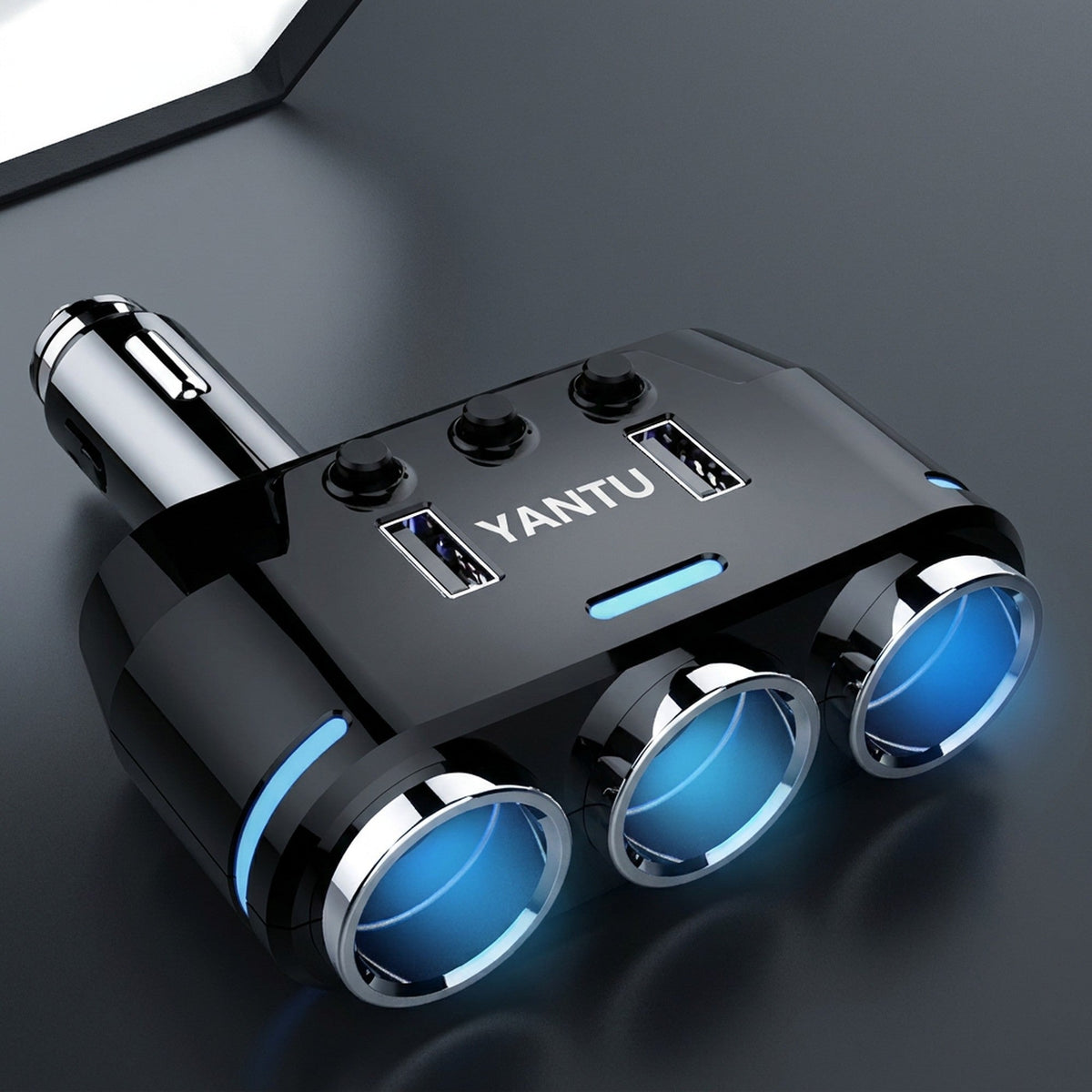 Car Splitter Cigarette Lighter Socket