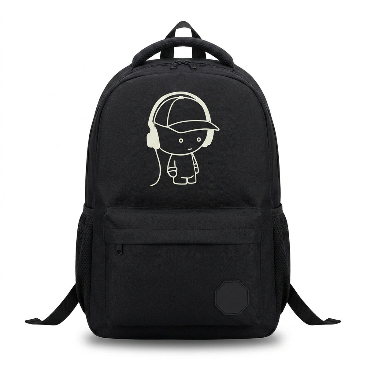 Cartoon-Inspired Luminous School Backpack – Stylish Daypack with USB Charging Port & Secure Lock for Boys and Girls (Under 15.6 inches)