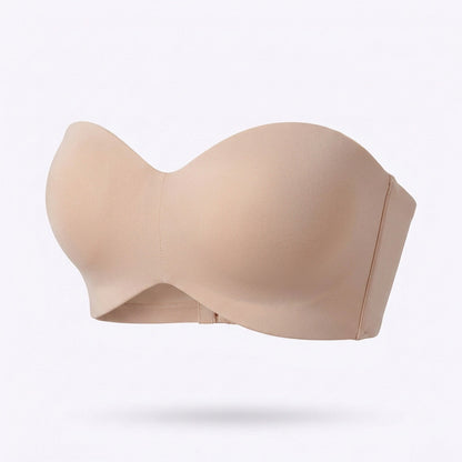 Invisible Strapless Lifting Bra – Soft Push-Up with Removable Straps for Seamless Support & Natural Shape