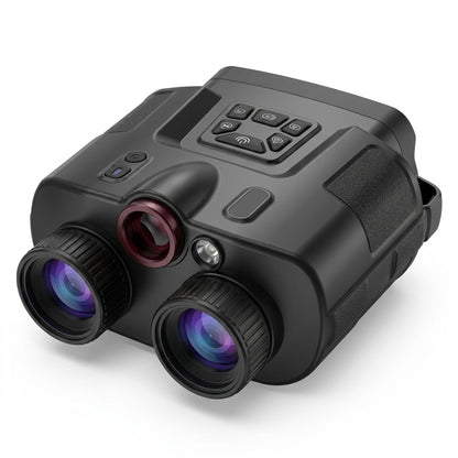 Night Vision Binoculars 4K Infrared Goggles – 5000mAh Rechargeable, 8X Zoom, See 600 Meters in Complete Darkness for Hunting & Surveillance