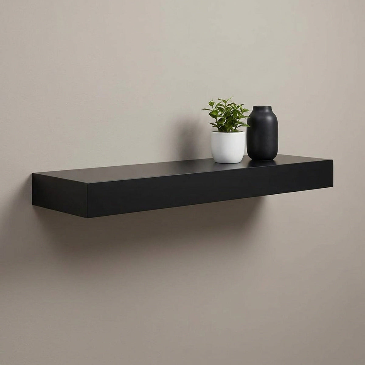 Floating Wall Shelf – Hidden Compartment Wooden Storage for a Touch of Magic in Your Space