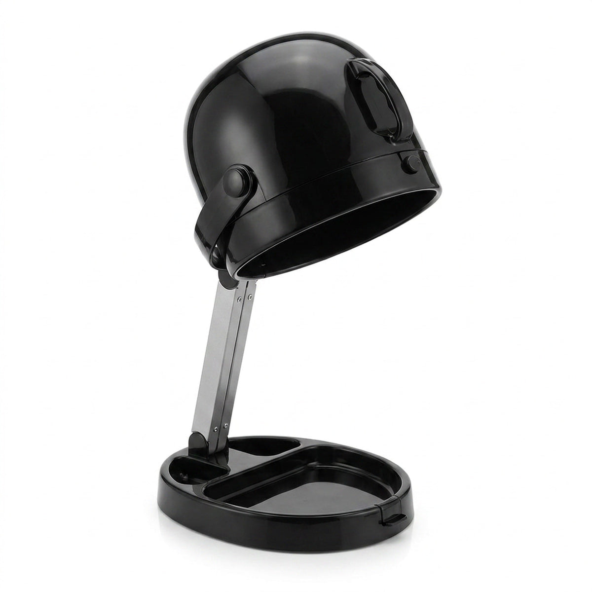 Professional Ionic Hooded Hair Dryer – 1875W Tabletop Bonnet Dryer with 3 Heat Settings, Collapsible Sit-Under Style for Home and Salon Grooming Use