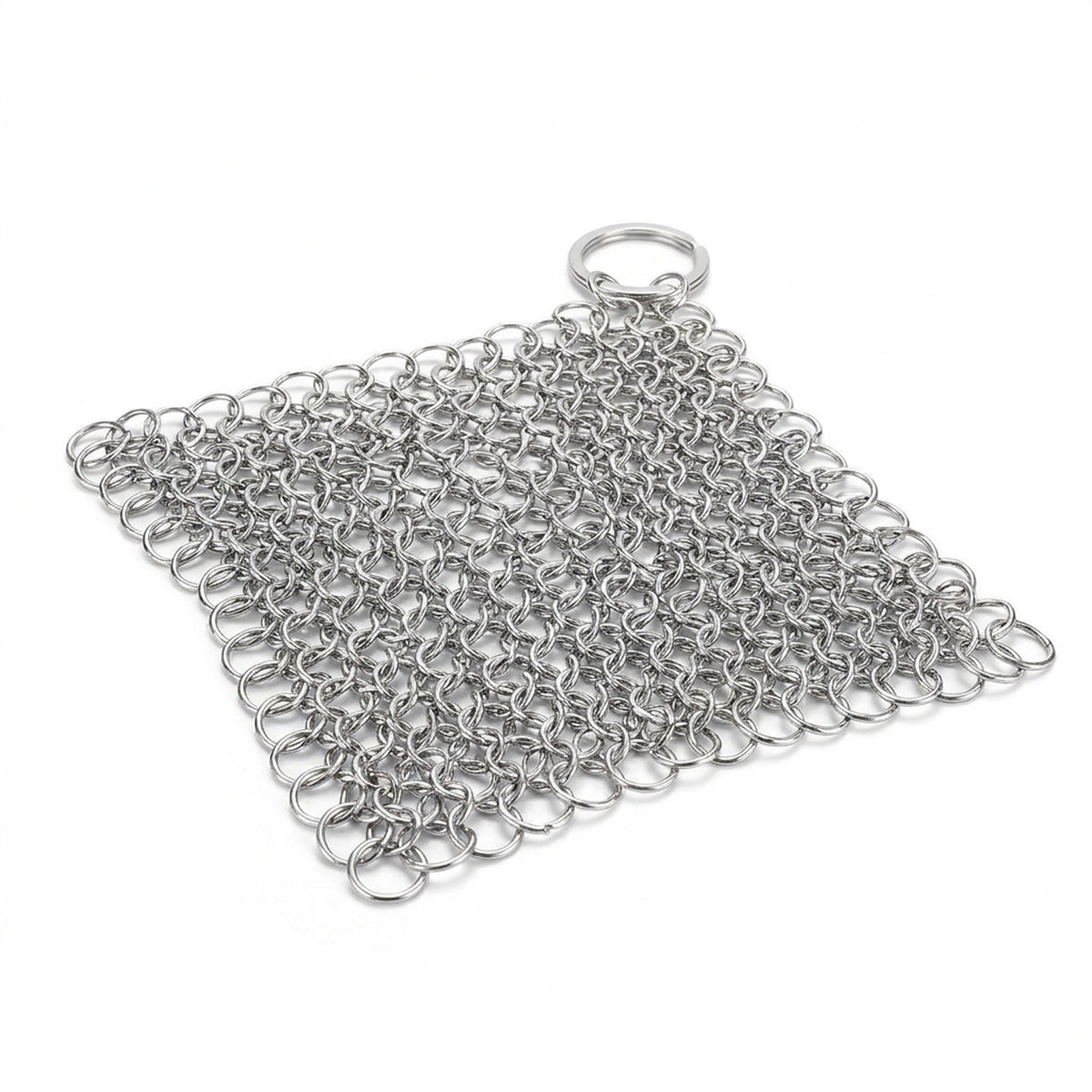 Chainmail Scrubber for Cast Iron and Carbon Steel Pans
