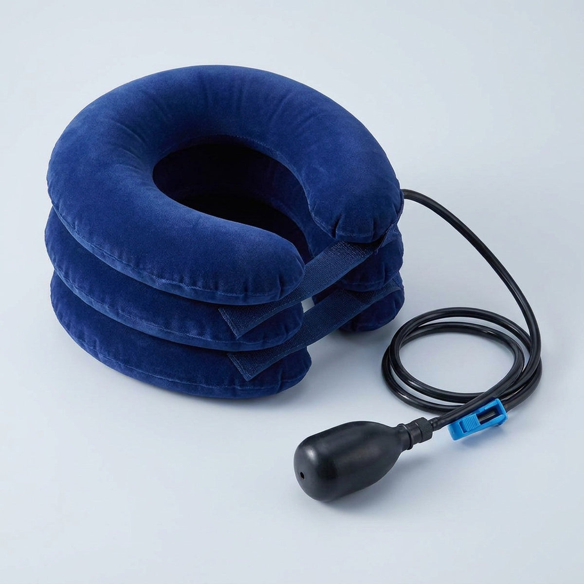 Three Layers Cervical Neck Traction Inflatable Pillow
