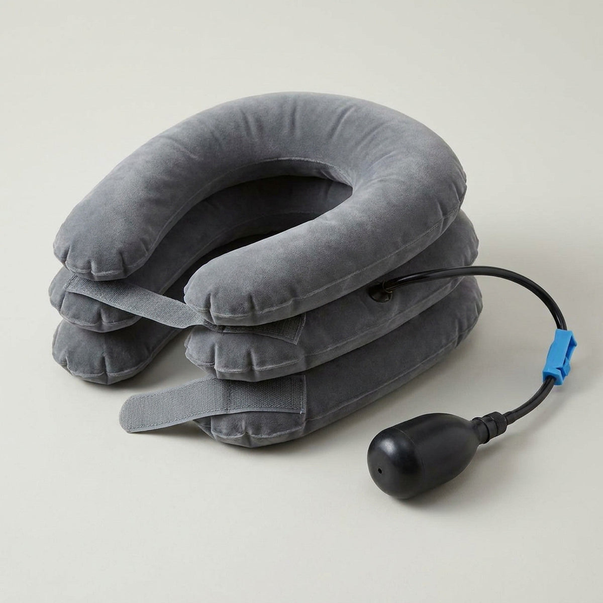 Three Layers Cervical Neck Traction Inflatable Pillow