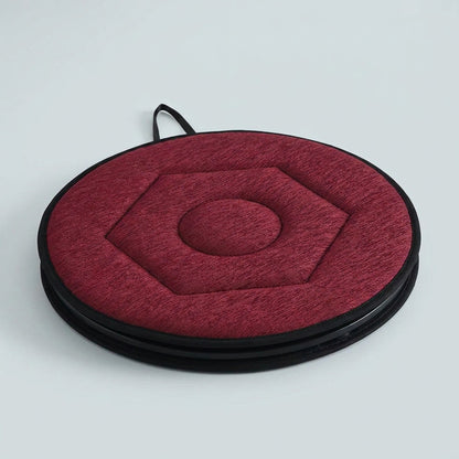 Rotating Seat Cushion - 360° Rotating Seat Cushion Pivot Disc Pad for Elderly, Swivel Car Seat Chair Assist to Turning Easily from Car to Wheelchair