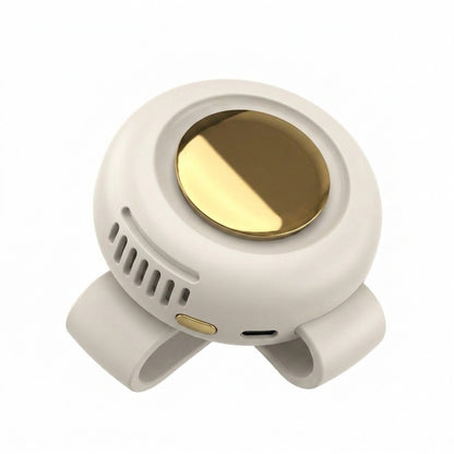 Waist Hanging Small Whirlwind Fan - Portable Fan Clip-On Quiet Mini Leafless 360° Wind Direction