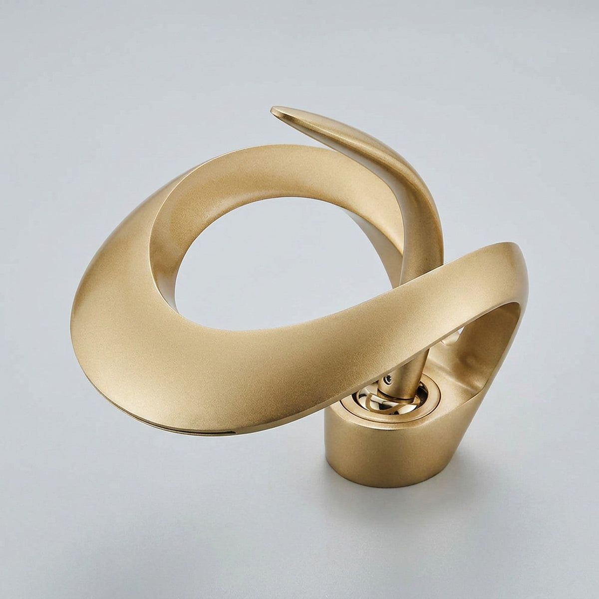 Solid Brass Waterfall Basin Faucet – Single Handle Hot and Cold Mixer Tap for Modern Bathroom Sink Installation