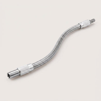 Flexible Drill Bit Extension – 1/4 in Hex Shank Bendable Bit Holder