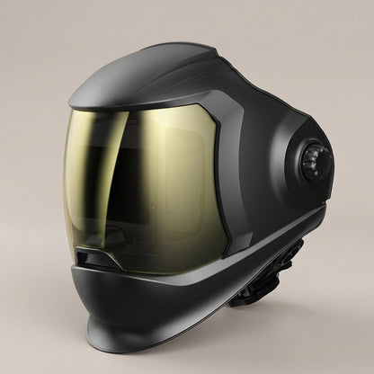 Professional Auto Darkening Welding Helmet – Large View True Color Mask for TIG MIG MMA Welding