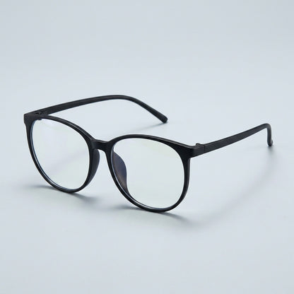 Transparent Anti Blue Light Computer Glasses Round for Women