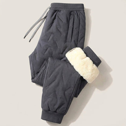 Winter Pants for Men – Fleece Lined or Quilted Puffer Thermal Joggers