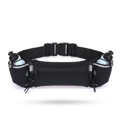 Marathon Trail Running Waist Pack – Dual Pocket Sports Fanny Pack for Phone & Water Bottle