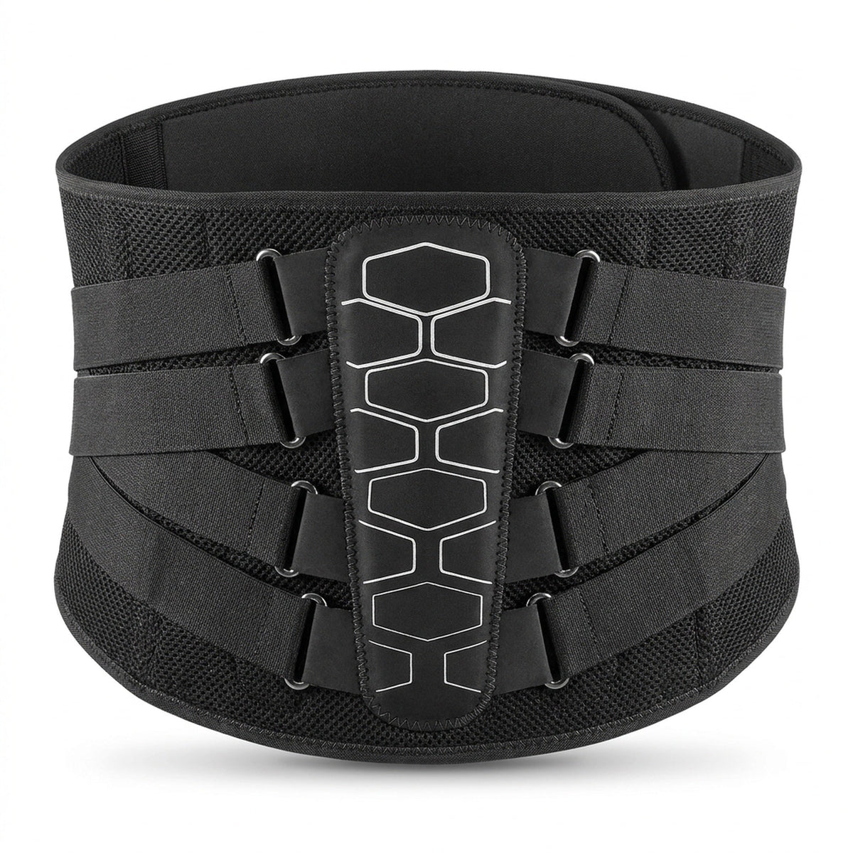 Lumbar Back Support Brace – Ergonomic Spine Design Belt with Adjustable Pull Straps for Men & Women