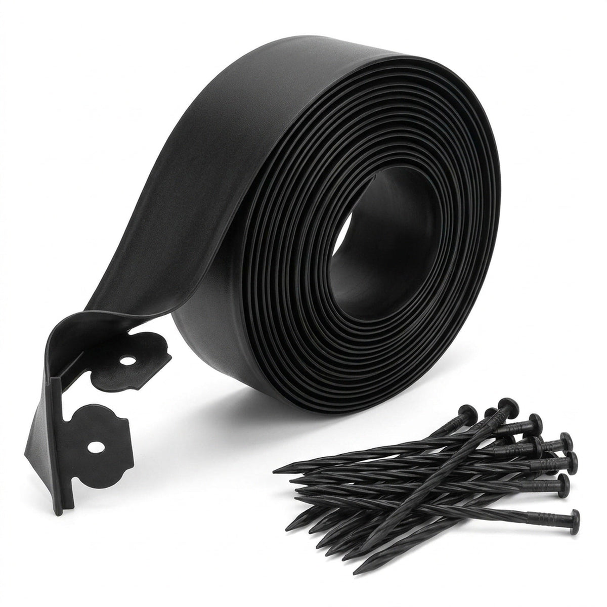 Lawn Edging Boarder Plastic – Easy-to-Install Landscape Edging Solution that Adds Long-Lasting Beauty to Lawns & Flowerbeds