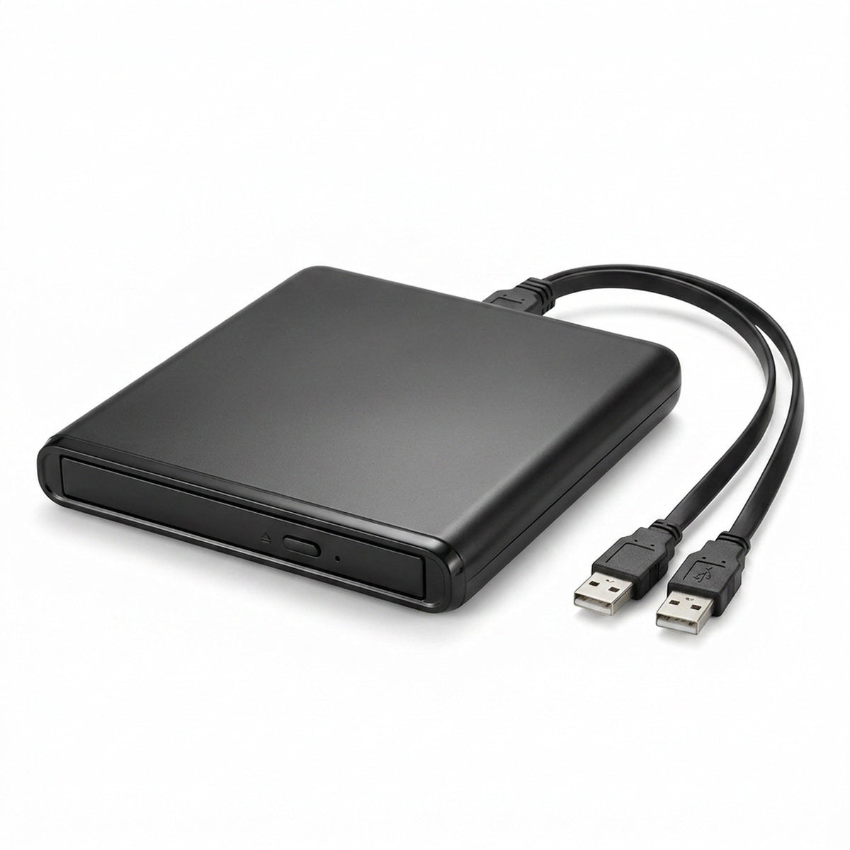 External CD/DVD Drive - Portable USB Optical Drive for Laptops & Desktop Computers