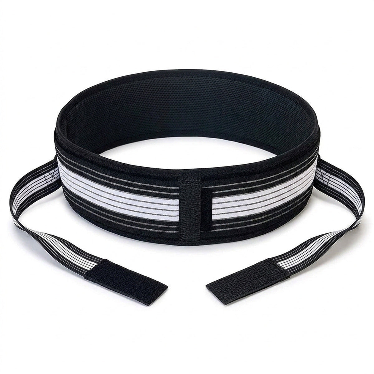 Sacroiliac Hip Support Belt - Adjustable Compression Belt for the Hips and Lower Back, One Size, Black