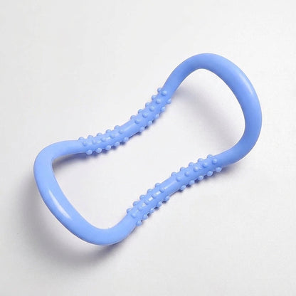 Magic Pilates Ring – Small Yoga Stretch Ring with Massage Nubs for Neck, Back & Calf