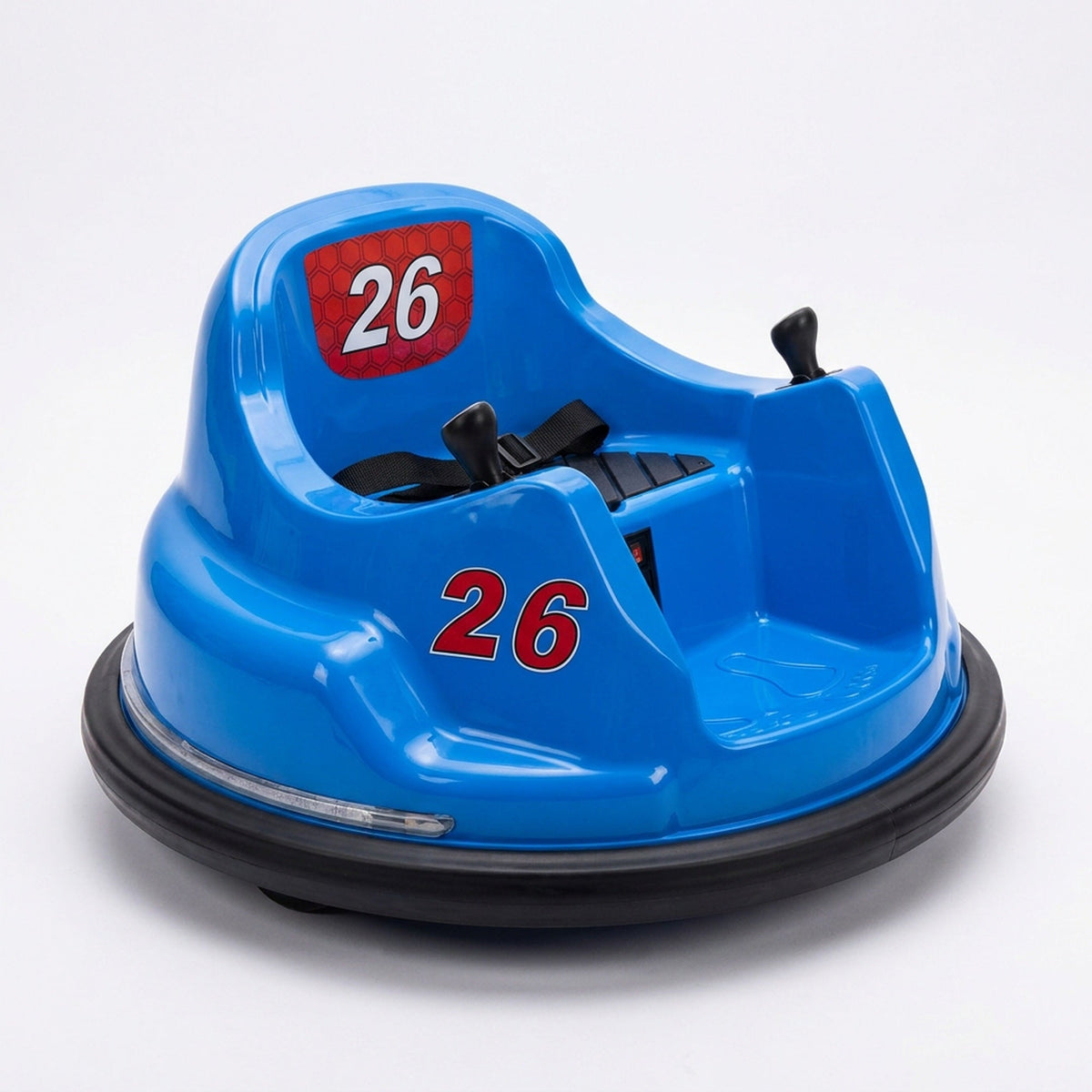 Electric Bumper Car - Kids & Toddlers' Toy Electric Ride On with Remote Control, LED Lights, 360 Degree Spin, 2 Speed